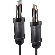Lindy 30M Armoured Fibre Optic Hybrid Hdmi 8K60 Cable  38530 4002888385305