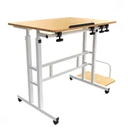 Maclean mobile desk. adjustable, Mc-124 W  5902211141549 Mbmclbmacmc124W