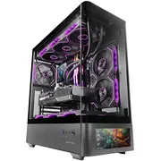 Mars Gaming Mclcdpro computer case Midi Tower Black  Tacmars-Mclcdpro 8435693112709 Obutacobu0011