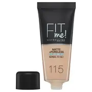 Maybelline Fit Me Matte  Poreless Foundation 115 Ivory 30 Ml 3600531324513 33049900