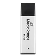 Mediarange Mr1904 Usb flash drive 512 Gb Type-A 3.2 Gen 1 3.1 Black, Silver  4260664872511 Wlononwcrrur4