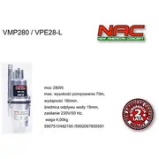Nac Pompa Membranowa 280W/Vpe28-L .  Vpe28-L 5902067855591 Wlononwcrbpx5