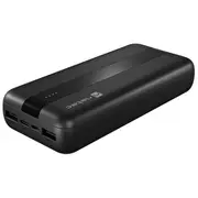 Natec Trevi Powerbank 20000Mah 2X Usb-A  1X Usb-C Black Npb-1922 5901969434873 Wlononwcrdgij