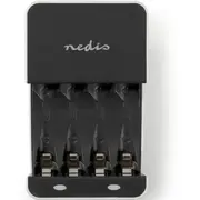Nedis Bach05 Lādētājs 1-4 Aa/Aaa  5412810284283