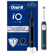 Oral B - iO 2 Duo Electric Toothbrushes Night Black  Forest Green 8700216612418