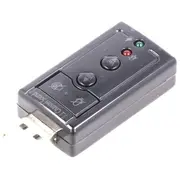 Pc extension card sound stereo 7.1,Usb 2.0 volume control  Savak-01 Ak-01