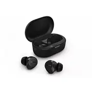Philips in-ear true bezvadu austiņas ar portatīvo uzlādes ietvaru, melnas Tat1209Bk/00  4895229138056