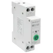 Qoltec Wi-Fi Din rail relay with electricity meter 63A  eWeLink by Sonoff Led 5901878509914 85371091