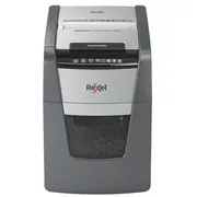 Rexel Optimum Autofeed 100M Paper Shredder, Micro-Cut shredding 2X15Mm P-5 34L 55Db, Grey/Black  2020100Meu 5028252613880 Ap-Nisz-Rex-096