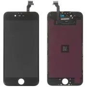 Riff Analogs Lcd Displejs  Skarienjūtīgais ekrāna elements priekš iPhone 6 Pilns modulis Aaa kvalitāte Melns T0014550 5900495491329