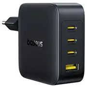 Sienas ātrais lādētājs Enerfill Fh11 140W Usb-A  3Xusb-C Qc Pd3.1, melns E0121J00 6932172698812