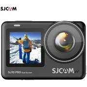 Sjcam Sj10 Pro Divi Lcd Wi-Fi Ūdendroša 30M Kamera 4K 60Fps 6-Axis Gyro Ips 2.33  1.3 Melna Sj10Produ-Bk 6972476161049