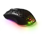 Steelseries Aerox 3 2022 Edition Optisk Trådløs Kabling Sort  62612 5707119047562 Gamo-1010