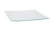 Stikla pamatne Mystical, 25X25Cm, sudraba malas dizains  86628 4741243866287
