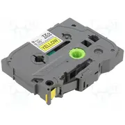 Tape 9Mm 8M yellow for printer Character colour black  Br-Tzes621 Tze-S621