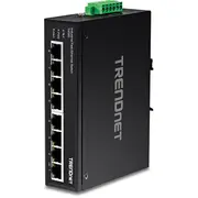 Trendnet Ti-E80 network switch Unmanaged Fast Ethernet 10/100 Black  0710931161762 Wlononwcrrug7