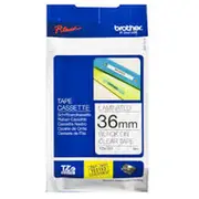 Tze-262 uzlīmju lente sarkans uz balta 36Mm  Tze262 4977766685573