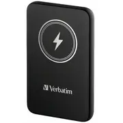 Verbatim Powerbank indukcyjny N Go 15W 5000Mah Wireless Magnetic czarny black 32240  0023942322405