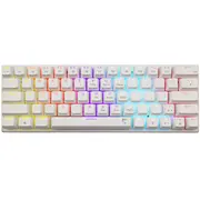 White Shark Gk-002211V2 Wakizashi 2 spēļu tastatūra, balta krāsa, Us, sarkani slēdži T-Mlx59825  3858894506873
