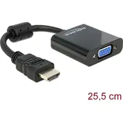 Adapteris Hdmi Am  Vga F, Delock 65512 4043619655120