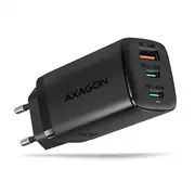 Axagon Gan wallcharger 3X port Usb-A  2X Usb-C, 65W Acu-Dpq65 8595247906113