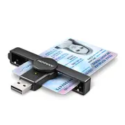 Axagon Cre-Smpa Usb Smart Card Reader / Id Karšu Lasītājs  8595247907844