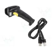 Barcode scanner Interface Usb black 1D  Qoltec-50876 50876