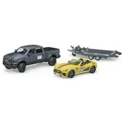 Bruder automašīna Ram 2500 Power Wagon ar piekabi, 02504  4080202-1757 4001702025045