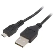 Cable Usb 2.0 A plug,USB B micro plug gold-plated 0.5M  Ccp-Musb2-Ambm-0.5 Ccp-Musb2-Ambm-0.5M