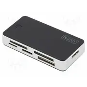 Card reader memory Usb B micro socket 3.0 black,silver  Da-70330-1
