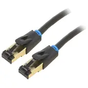 Category 8 Sftp Network Cable Vention Ikabf 1M Black  6922794742819 056648