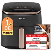 Cosori Turbo Blaze Chef Edition Single 6 L Stand-Alone 1725 W Hot air fryer Black, Pink gold  Caf-Dc602-Keur 810123671519 Agdcs1Fry0004