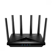Cudy Wr11000 wireless router 2.5 Gigabit Ethernet Tri-Band 2.4 Ghz / 5 6 Black  6971690793357 Kilcudrou0037