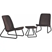 Dārza mēbeļu komplekts Rio Patio Set brūns  29197637521 7290103662448