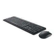 Dell Keyboard and Mouse  Km3322W Set Wireless Batteries included Ukrainian Black connection 580-Akgk 5397184621110