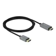 Delock Active Displayport 1.4 to Hdmi Cable 4K 60 Hz Hdr 2 m  85929 4043619859290
