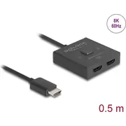 Delock Hdmi Switch 2 to 1 bidirectional 8K  18901 4043619189014
