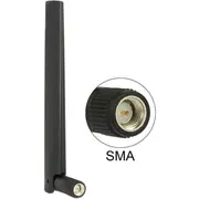 Delock Zigbee Antenna Multi Bluetooth, Gsm, Lte, Umts, Wlan Ieee 802.11 b/g/n Sma 1  4.3 dBi Omnidirectional Joint Black 88968 4043619889686
