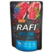 Dolina Noteci Rafi with lamb, blueberries, cranberries - Wet dog food 300 g  Dlzdntkmp0226 5902921394976