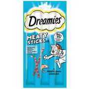 Dreamies Meaty Sticks Salmon - cat treats 30 g  Dlkdrsprz0006 4008429151316