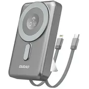 Dudao K29 ārējais akumulators Powerbank  10000 mAh 20W Usb-C, Lightning, Magsafe pelēks K29-G 6977196680245 85076000