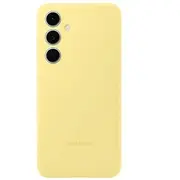 Samsung Ef-Ps721Cye Silicone Cover Aizsargapvalks priekš Galaxy S24 Fe / dzeltena  Ef-Ps721Cyegww 8806095769462