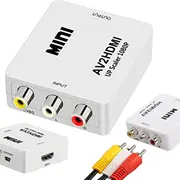 Fusion video signāla pārveidotājs no Rca uz Hdmi AudioBalts  6306 5907451351963