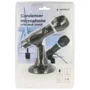 Gembird Mic-D-04 Mikrofons ar galda statīvu  8716309117197