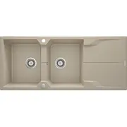 Granite 2-Bowl sink with drainer  Zqn7213 5908212080351 Wlononwcr1368