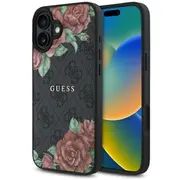 Guess Guhmp16Sp4Ropemck 4G Flowers Print Magsafe Maciņš priekš Apple iPhone 16  3666339350093