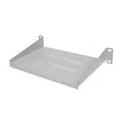 Intellinet 10 Fachboden 150Mm Frontmont. 1He perforiert gra  714983 0766623714983