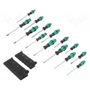 Screwdriver universal-set Phillips,Pozidriv,Slot,Torx  Wera.05105630001 05105630001