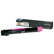 Lexmark C950X2Mg toner cartridge 1 pcs Original Magenta  0734646227704 Wlononwcrod15