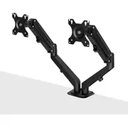 Lindy Dual Mount Desktop Gas Spring Arm - Black  40708 4002888407083